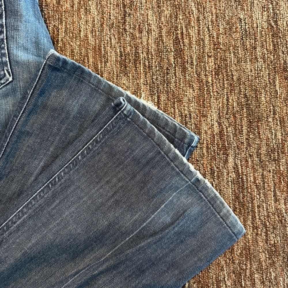 Vintage 7 For All Mankind A Pocket Dark Wash Jeans size 28 - Picture 4 of 9